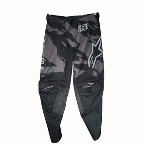 Alpinestars Racer Tactical Motocross Pants Camo sz 32 MX ATV Riding Performance